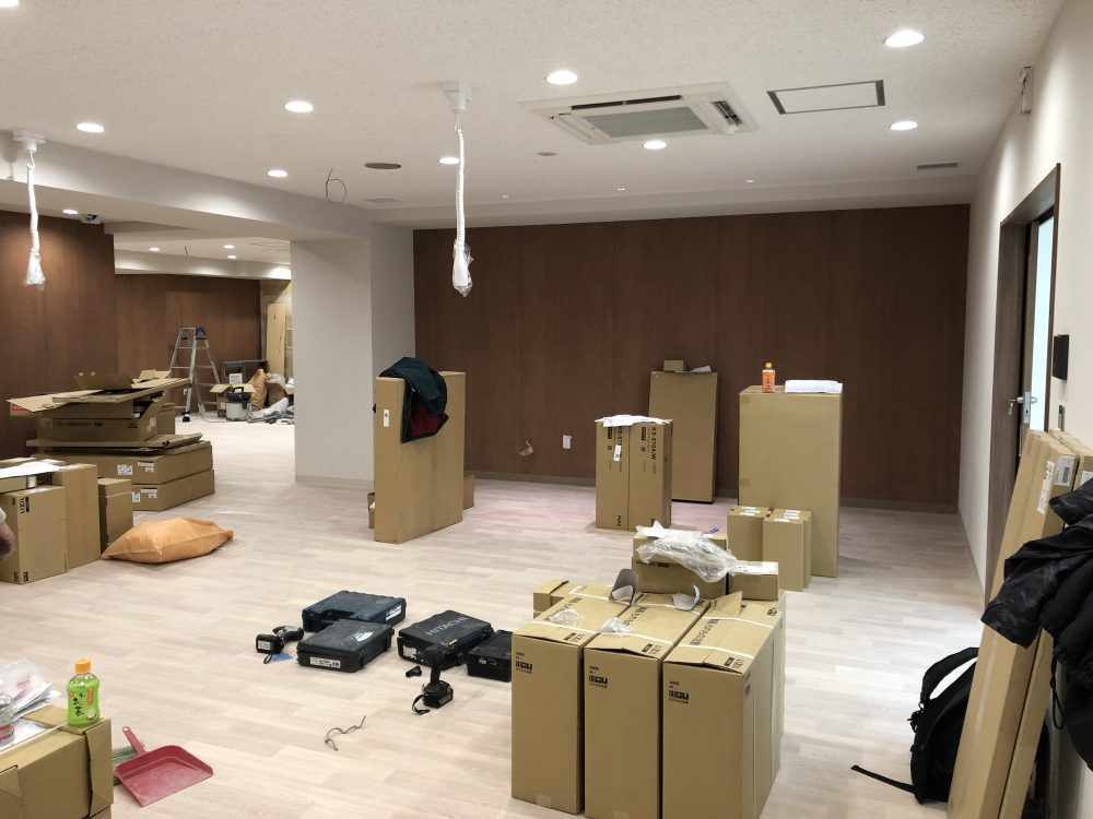 東新宿のクリニック工事
