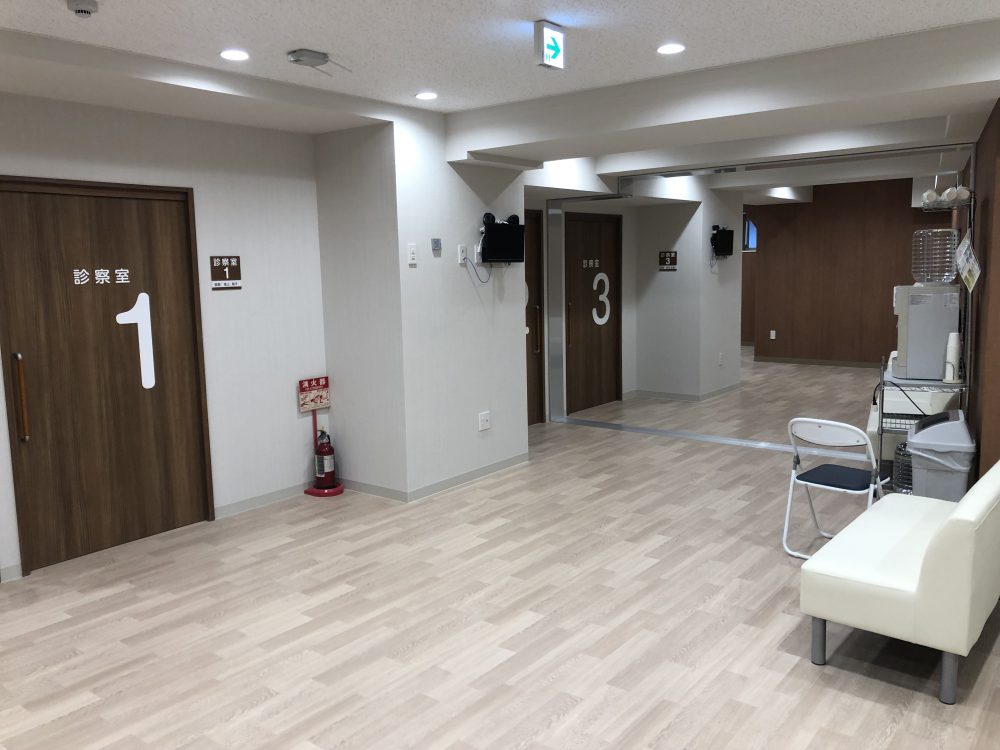 クリニックがほぼ完成